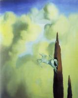 Dali, Salvador - Morning Ossification of the Cypress